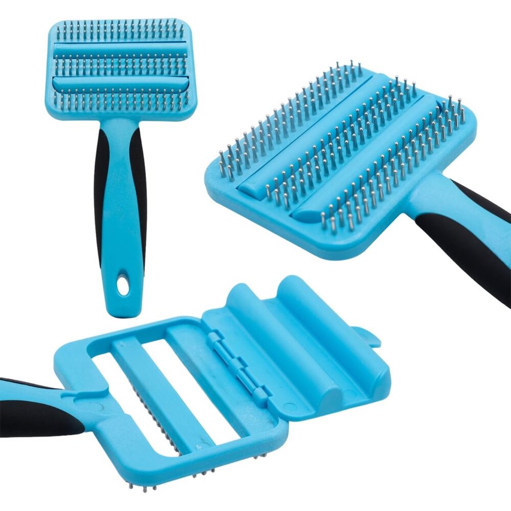 Tidy Coat Wet Wipe Dog Brush, Dog Grooming, Dog Accessories, - Picture 7 of 8